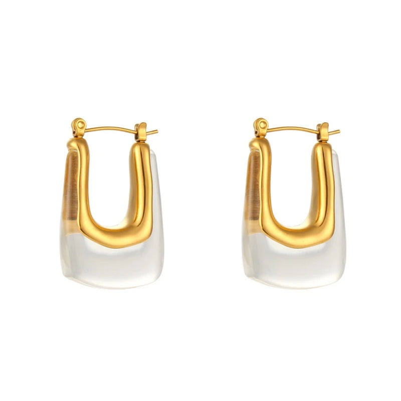 Vintage Acrylic- Earrings