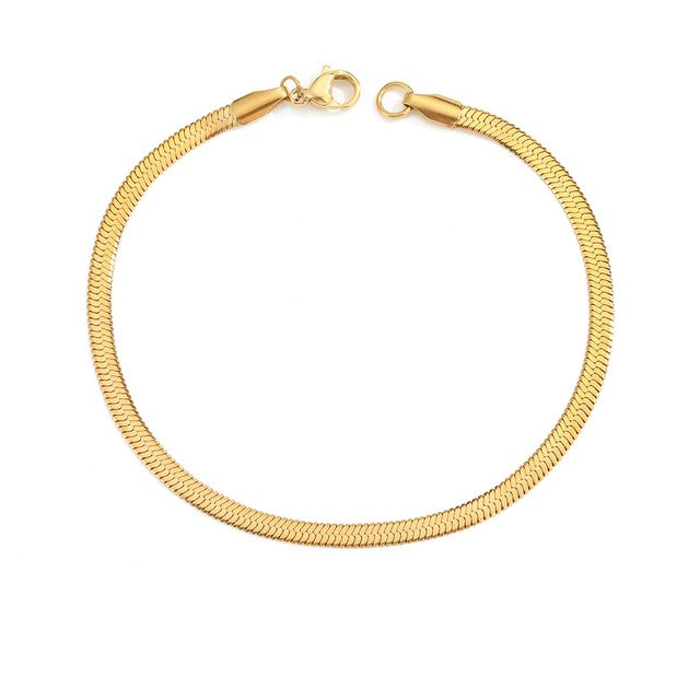 Herringbone Chain- Bracelet