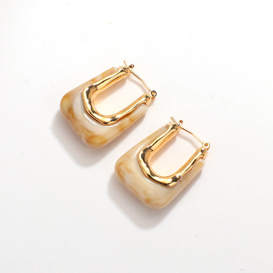Vintage Acrylic- Earrings