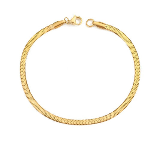 Herringbone Chain- Bracelet