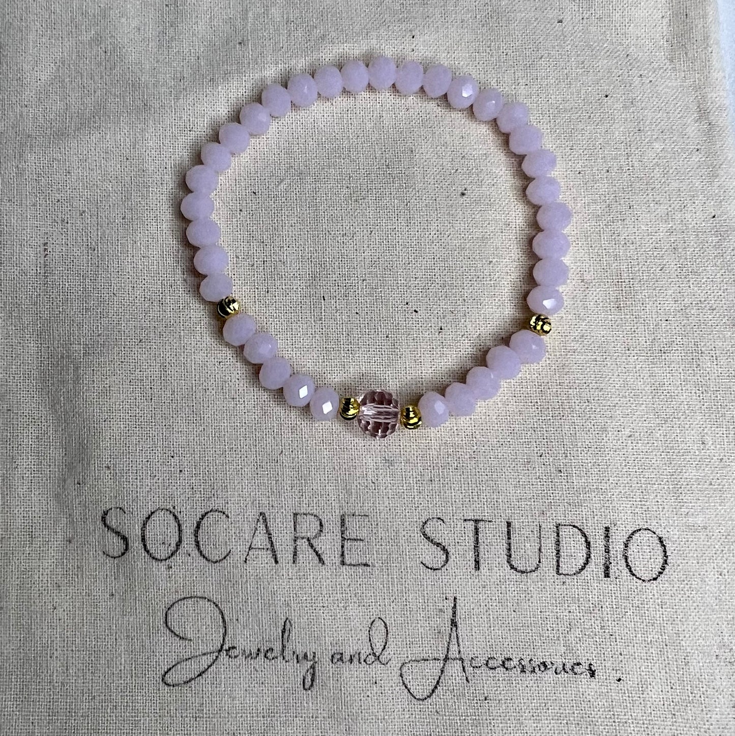 Blush Embrace-Bracelet