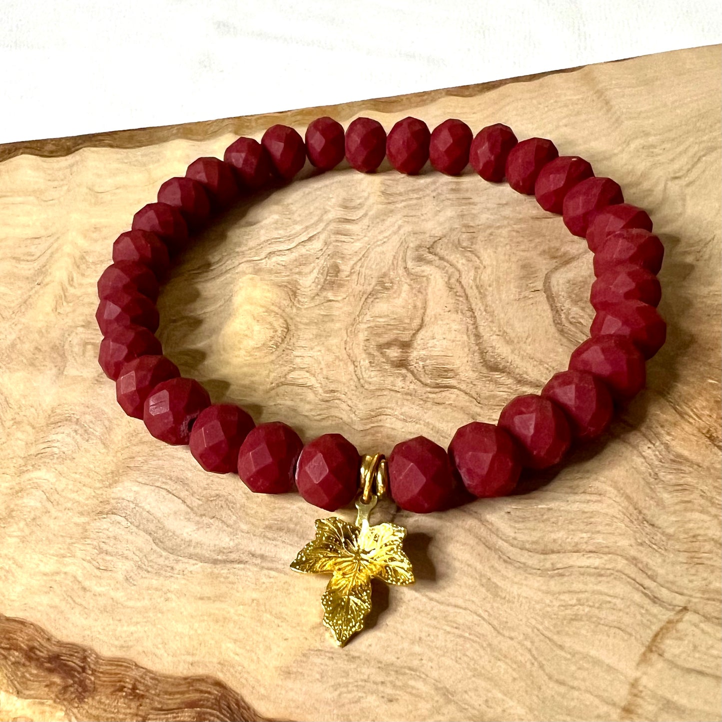 Maple Leaf-  Bracelet