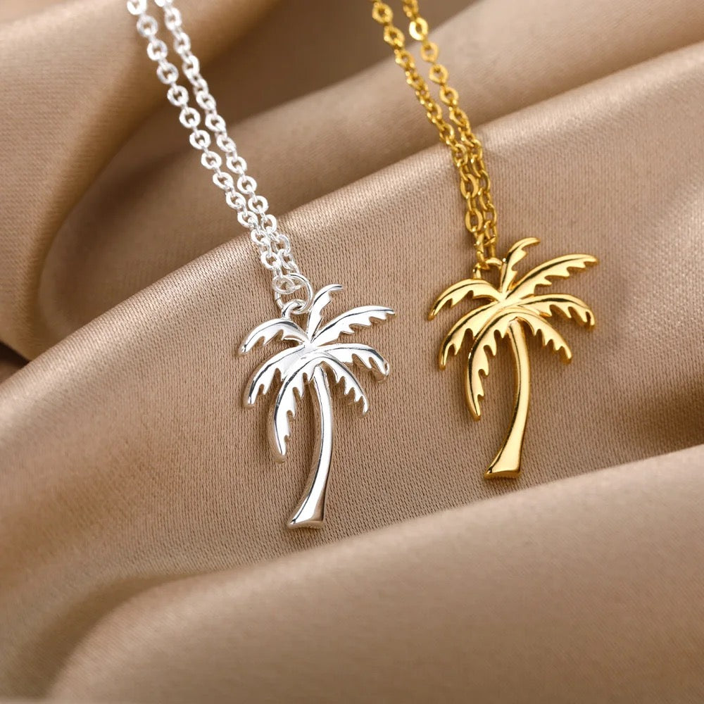 Palm Tree Necklace- Made-to-Order