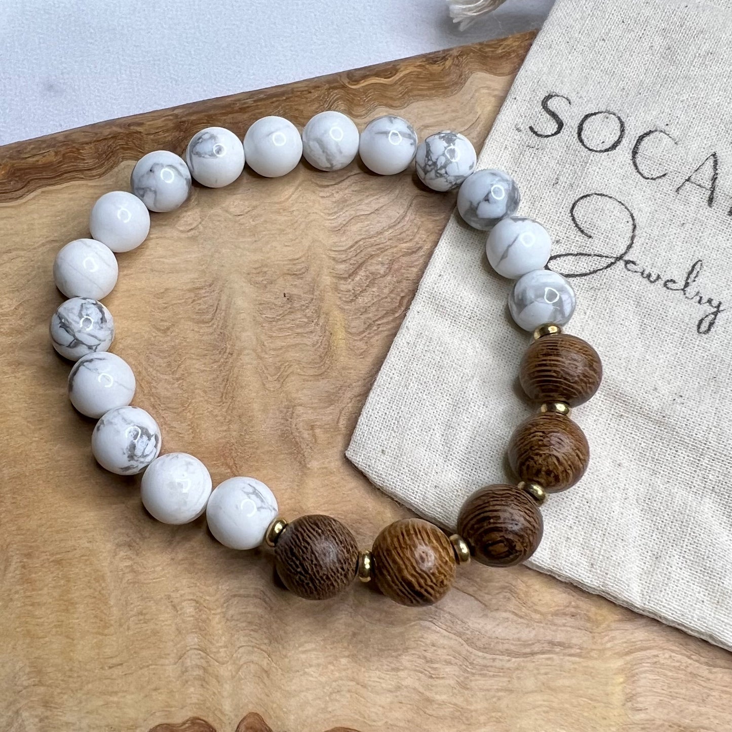 Howlite  Bracelet