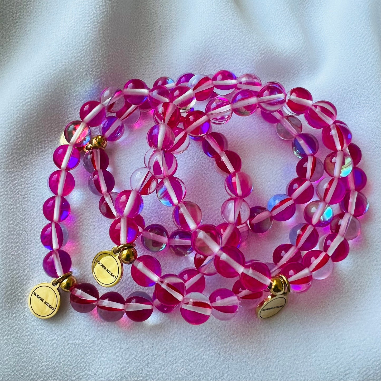 Magenta Unicorn- Bracelet