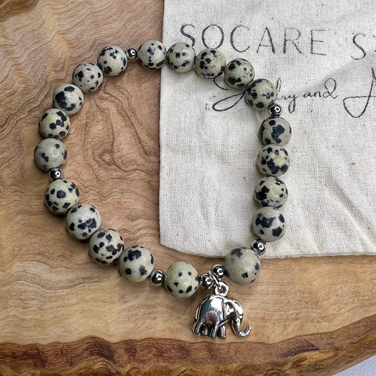 Dalmatian Jasper- Bracelet